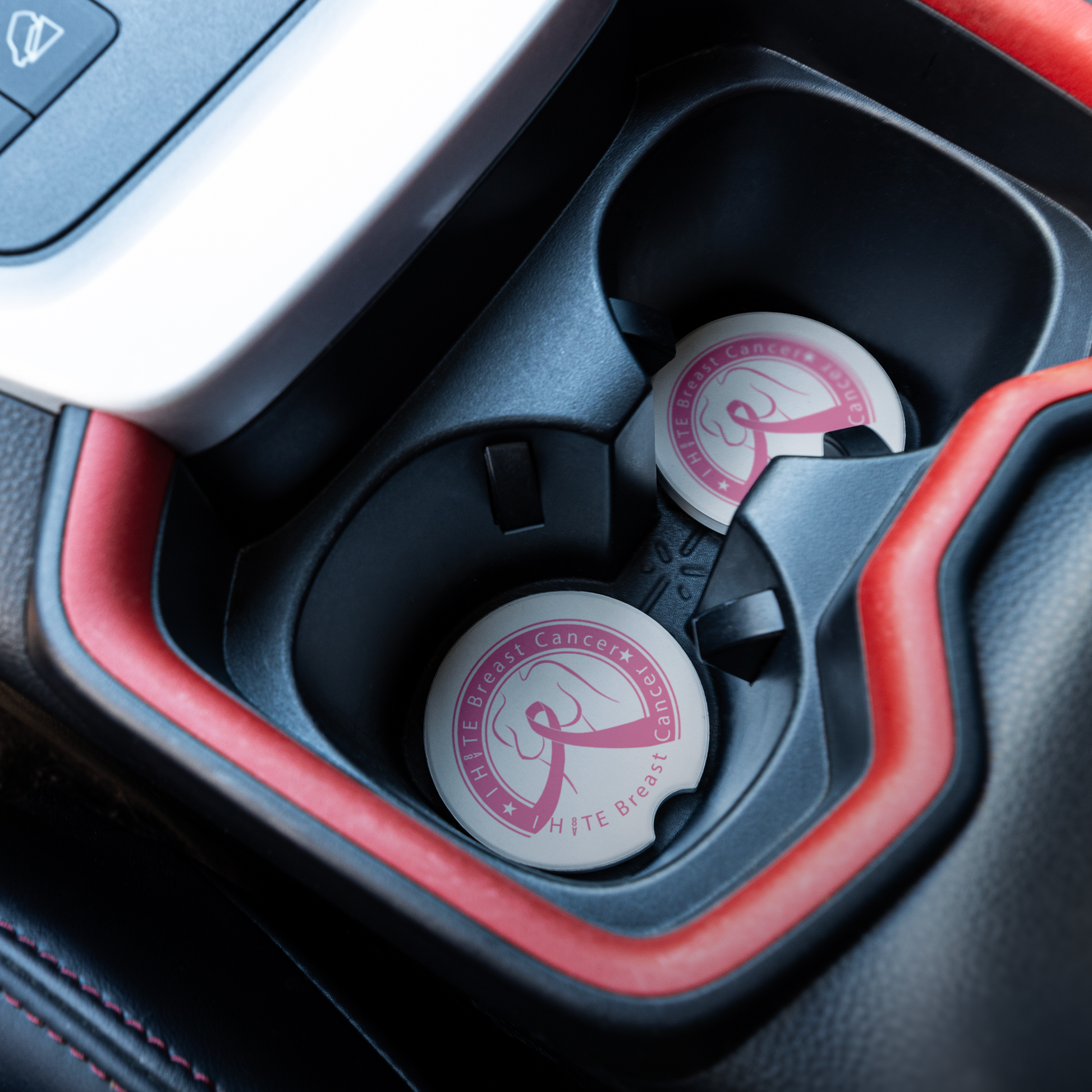 Breast_Cancer_Awareness_Coaster_CarCoaster_CarInterior_Angle_Mockup.png