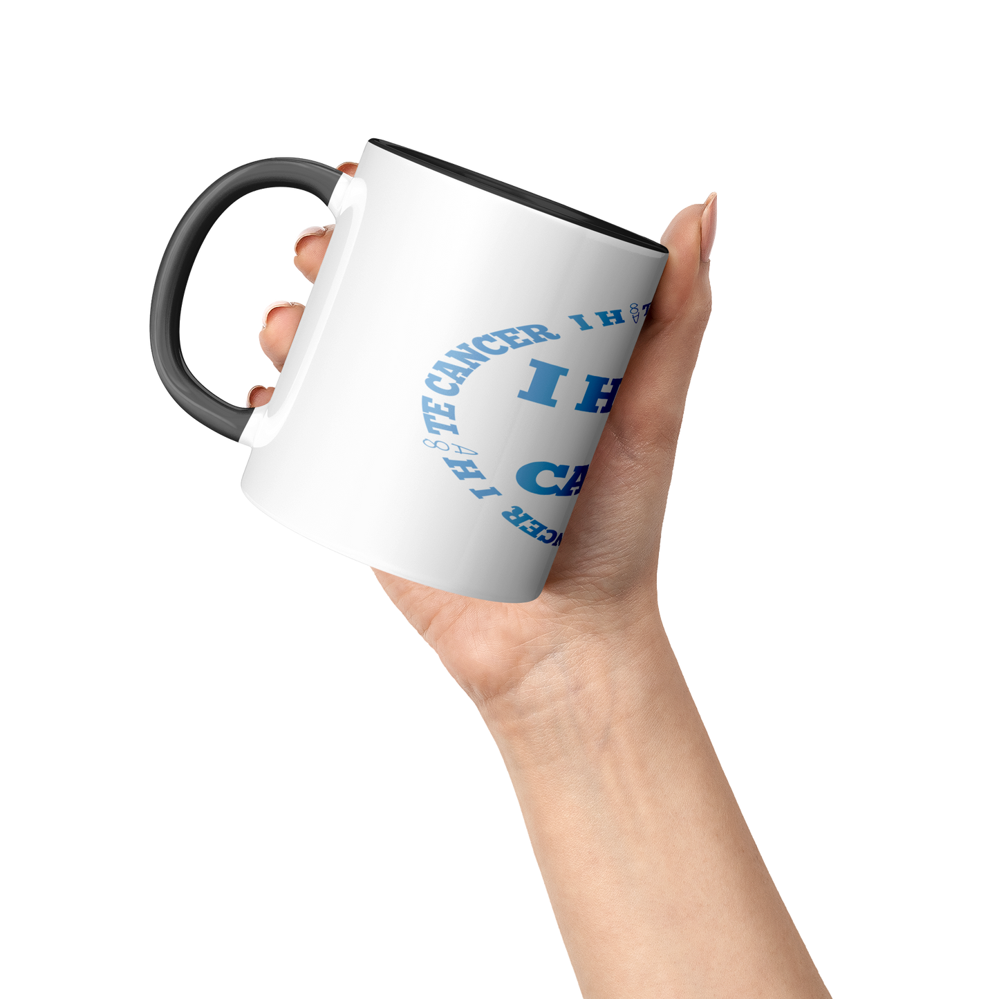 I_H8TE_CANCER_LOGO_Mug_Accent_Mug_Raised_Hand_LH_Mockup.png