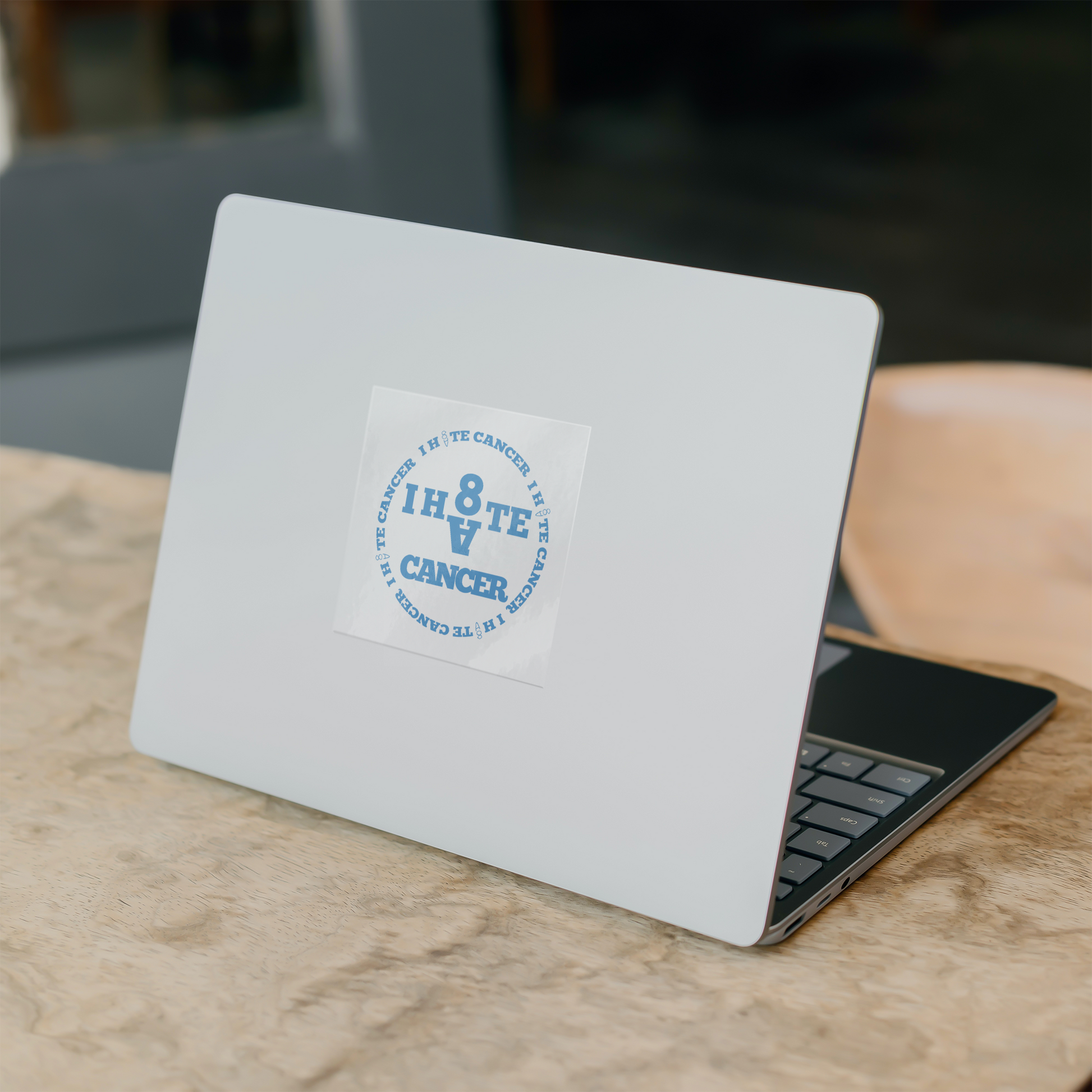I_H8TE_CANCER_Logo_Stickers_ClearSquareSticker_Laptop_Mockup.png