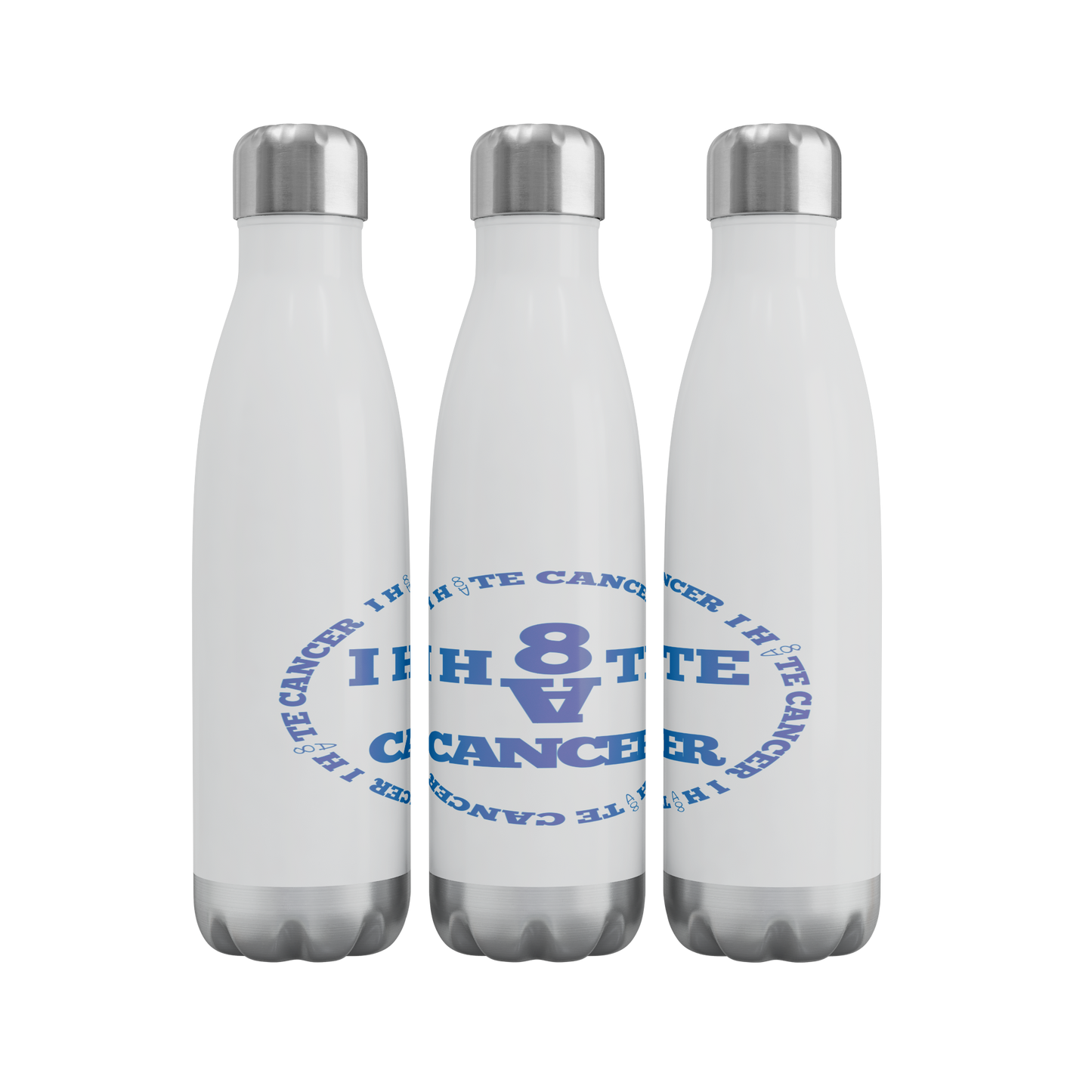 I_H8TE_CANCER_Logo_Water_Bottle_WaterBottle_3Bottles_Row_Mockup.png