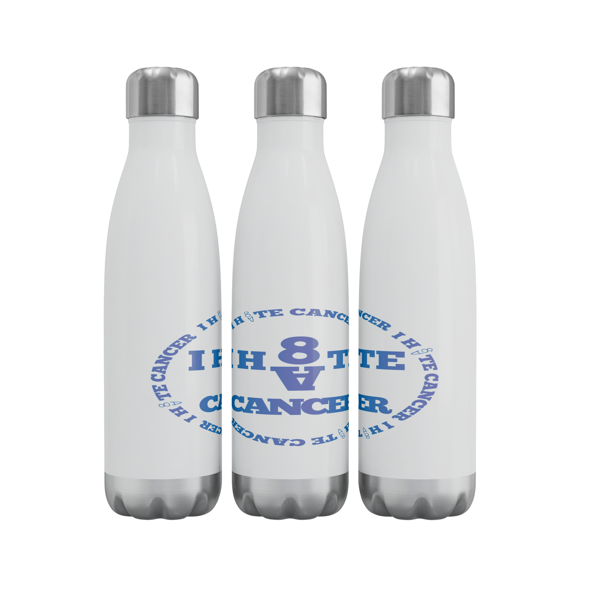 I_H8TE_CANCER_Logo_Water_Bottle_WaterBottle_3Bottles_Row_Mockup.png