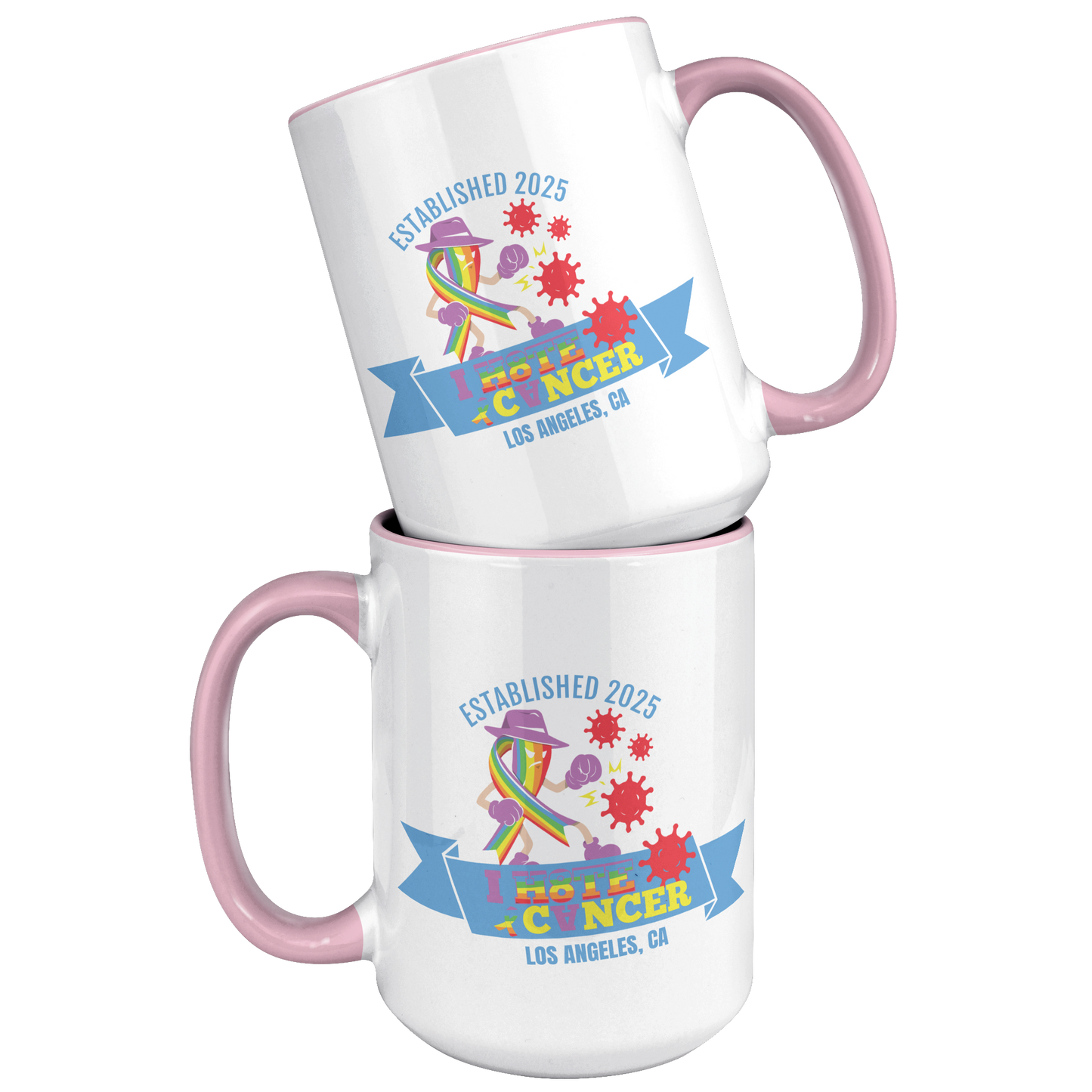I_H8TE_CANCER_Mug_3_15oz_Accent_FrontBack_Pink_Mockup.png