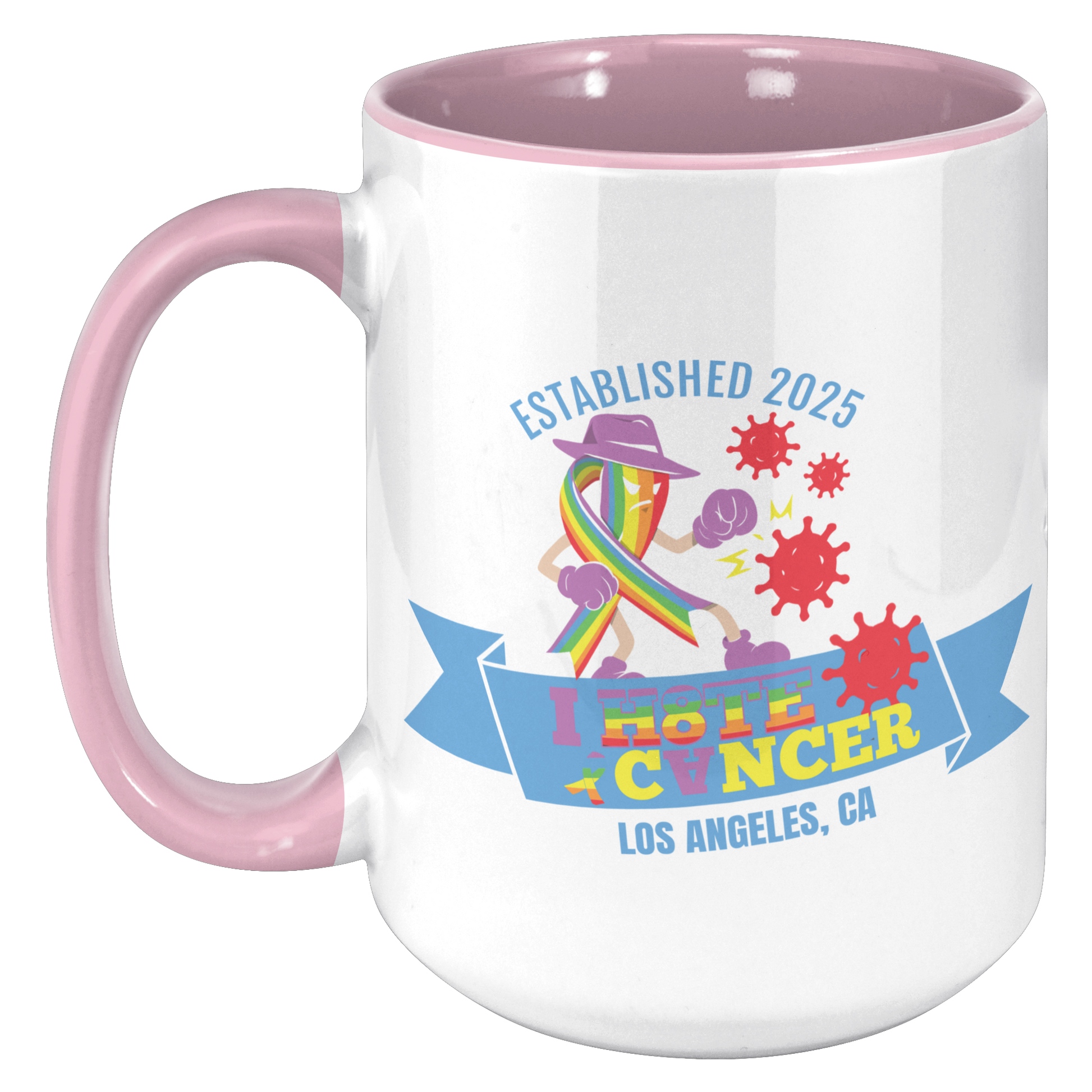 I_H8TE_CANCER_Mug_3_15oz_Accent_LH_Pink_Mockup.png