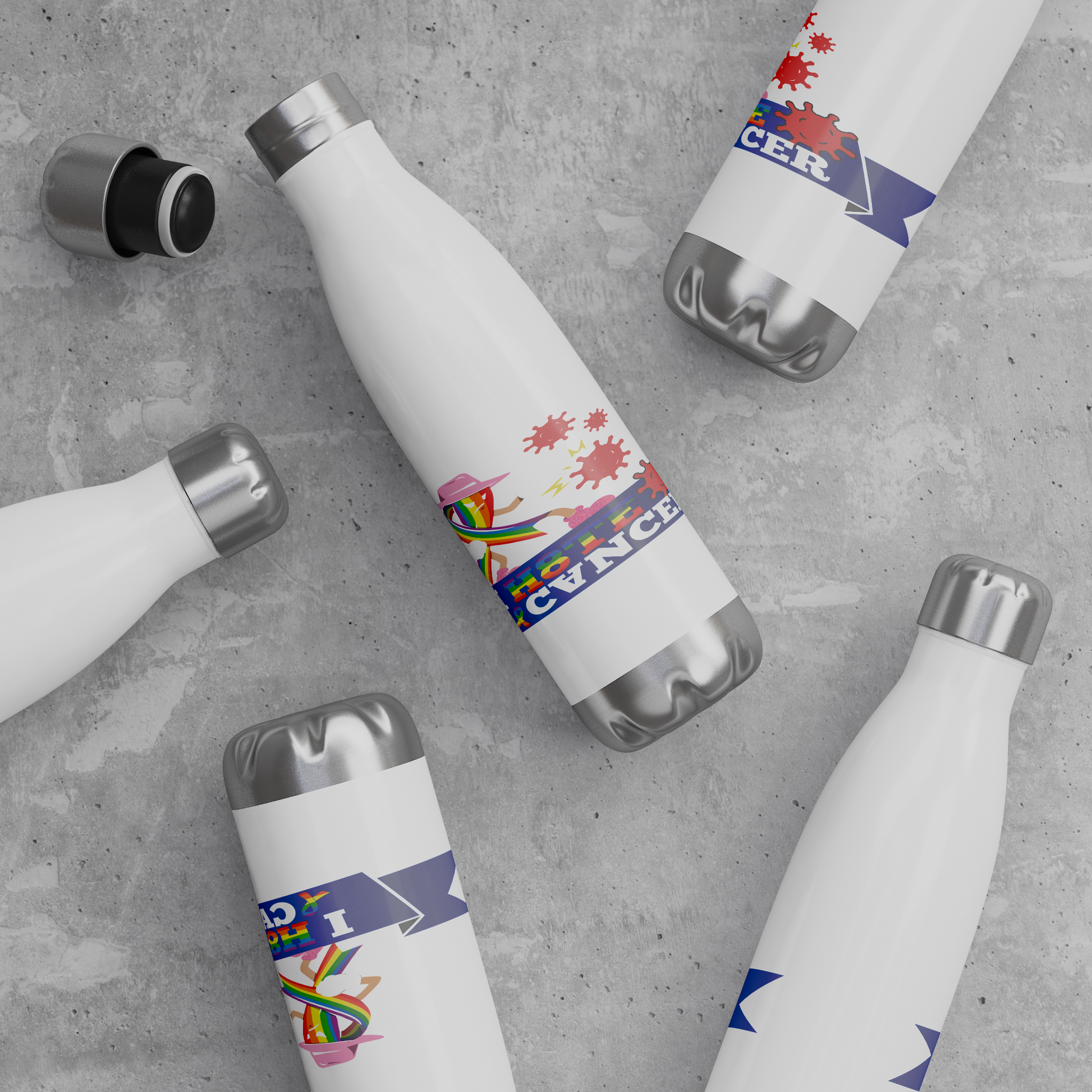 I_HATE_BREAST_CANCER_Stainless_Steel_Wat_WaterBottle_Scattered_Mockup.png