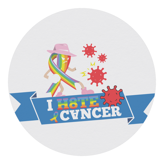 I_HATE_CANCER_Magnet_RoundCarMagnet_Flat_AS_Mockup.png