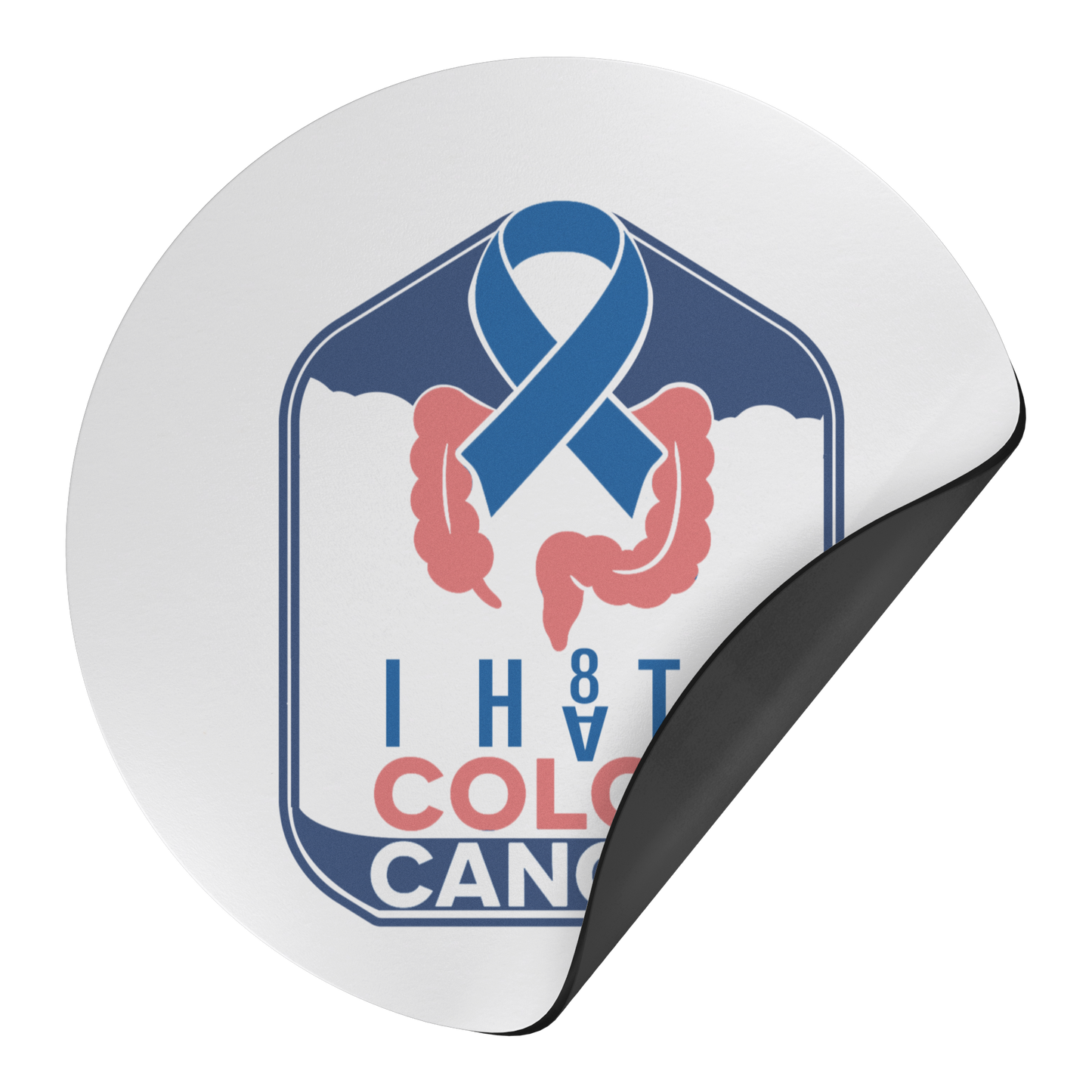 I_HATE_COLON_CANCER_Magnet_RoundCarMagnet_Folded_Mockup.png