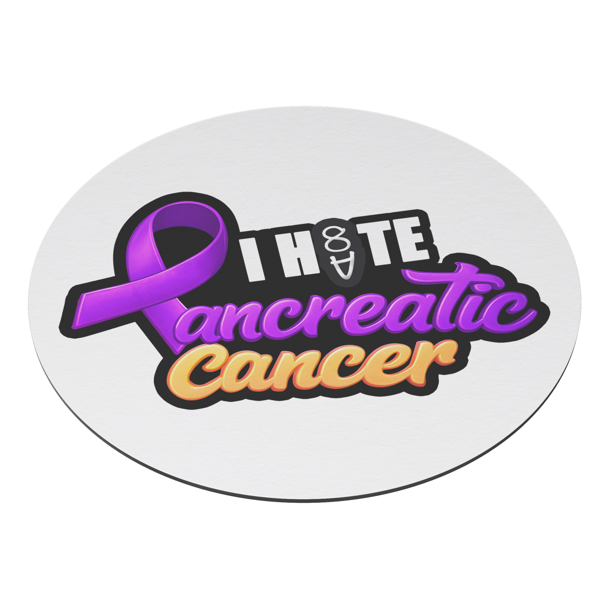 I_HATE_PANCREATIC_CANCER_Magnet_RoundCarMagnet_Angle_AS_Mockup.png