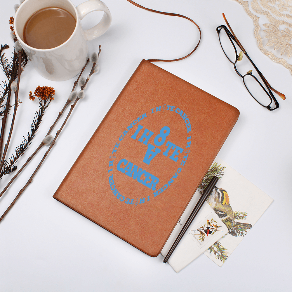 I H8TE CANCER Logo Journal