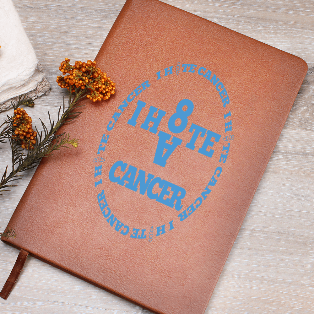 I H8TE CANCER Logo Journal
