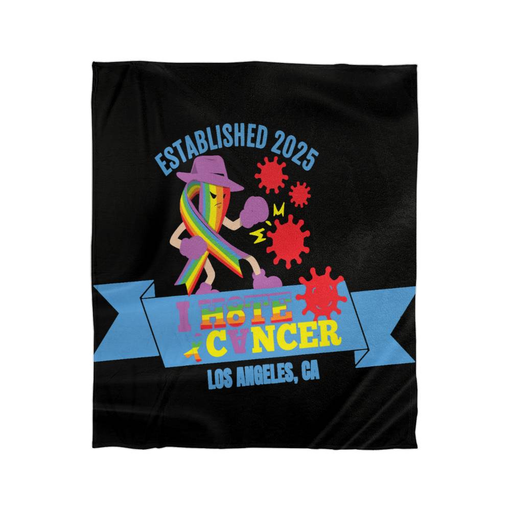 I H8TE CANCER Blanket