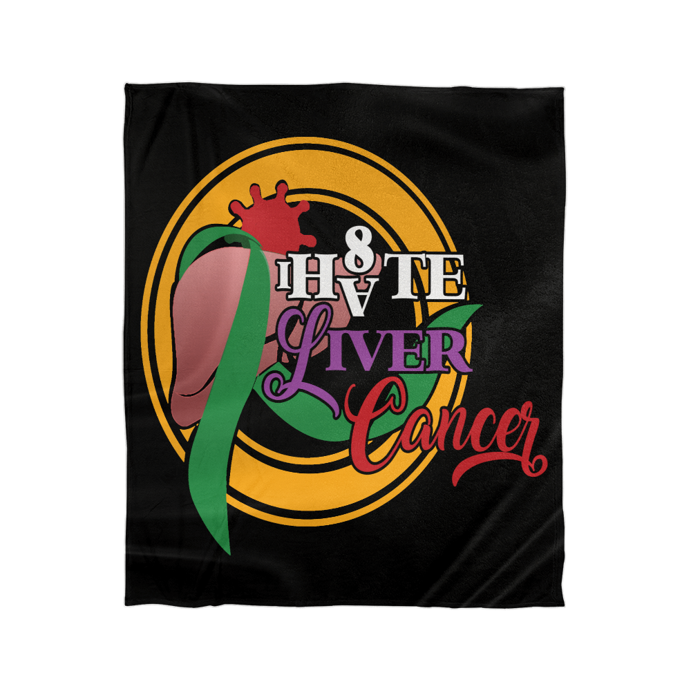 I H8TE LIVER CANCER Blanket