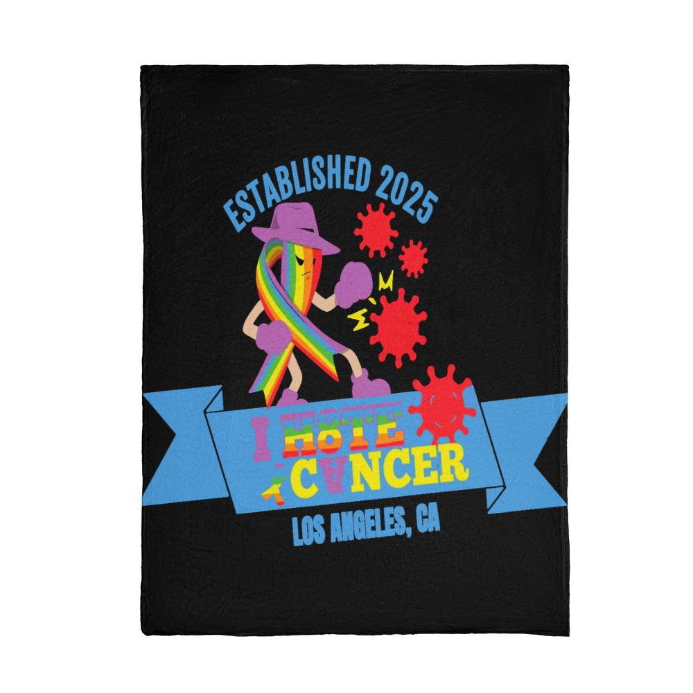 I H8TE CANCER Blanket