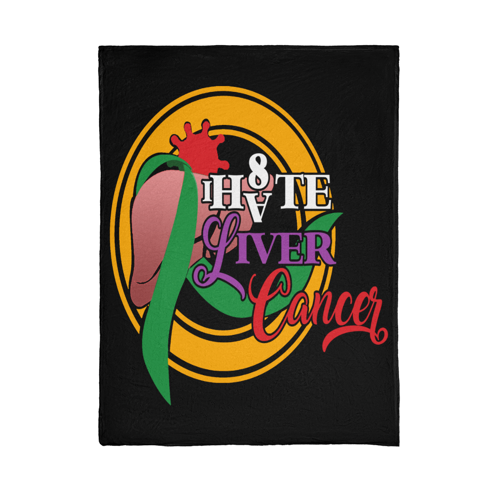 I H8TE LIVER CANCER Blanket